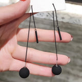 DW 1 PC Ear Clip Long Tassel Earrings for Women 2020 Zircon Ear Cuff Earring Ear Line Fashion Jewelry Gift