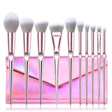 New 10Pcs Eye Makeup Brushes Set Eye Shadow Eyebrow Sculpting Power Brushes Facial Makeup Cosmetic Brush Tools