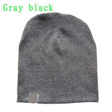 6M-3Y Baby Street Dance Hip Hop Hat Cotton Spring Autumn Toddler Cap Scarf for Boys Girls Winter Warm Solid Color Children Hat