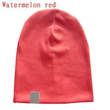 6M-3Y Baby Street Dance Hip Hop Hat Cotton Spring Autumn Toddler Cap Scarf for Boys Girls Winter Warm Solid Color Children Hat
