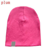 6M-3Y Baby Street Dance Hip Hop Hat Cotton Spring Autumn Toddler Cap Scarf for Boys Girls Winter Warm Solid Color Children Hat
