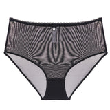 Women sexy underwear mesh See-Through lingerie Bra Black white Beige women underwear