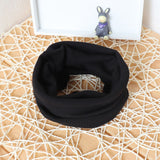 Fashion Cute Solid Knitted Cotton Hats For Newborn Baby Children Autumn Winter Warm Earmuffs Colorful Crown Caps Skullies