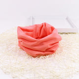 Fashion Cute Solid Knitted Cotton Hats For Newborn Baby Children Autumn Winter Warm Earmuffs Colorful Crown Caps Skullies