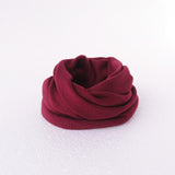 Fashion Cute Solid Knitted Cotton Hats For Newborn Baby Children Autumn Winter Warm Earmuffs Colorful Crown Caps Skullies