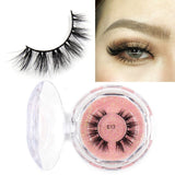LEHUAMAO Mink Eyelashes 3D Mink Lashes Thick HandMade Full Strip Lashes Cruelty Free Mink Lashes Reusable False Eyelashes Makeup
