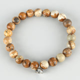 Attractive couples charm bracelets best friend stoned bracelet men bracelet Natural Volcanic rocks attractive jewelry bracelet
