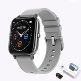 LIGE New P8 1.4 inch Full Touch Women Digital Watches Waterproof Sports For xiaomi iPhone Multifunctional  Electronic Watch Men