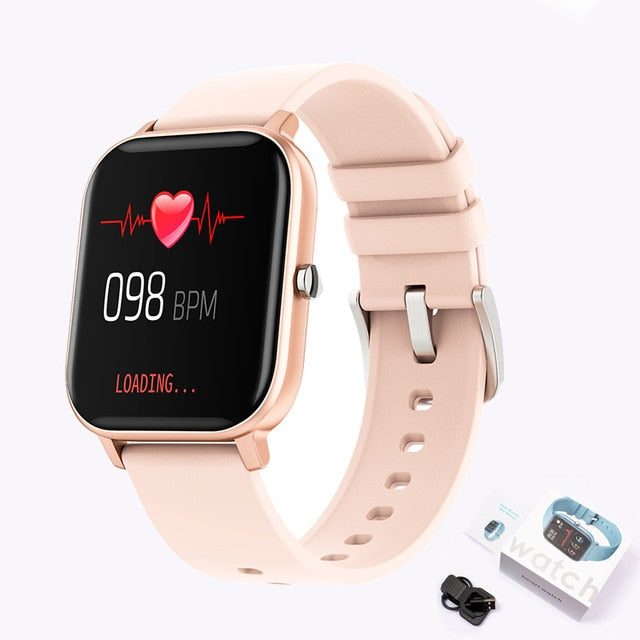 LIGE New P8 1.4 inch Full Touch Women Digital Watches Waterproof Sports For xiaomi iPhone Multifunctional  Electronic Watch Men