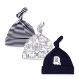 3pcs Per Lot Baby Hats 100% Cotton Printed Baby Hats & Caps For 0-6 Months Newborn Baby Accessories Dropshipping KF268