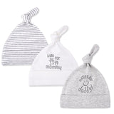 3pcs Per Lot Baby Hats 100% Cotton Printed Baby Hats & Caps For 0-6 Months Newborn Baby Accessories Dropshipping KF268