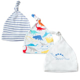 3pcs Per Lot Baby Hats 100% Cotton Printed Baby Hats & Caps For 0-6 Months Newborn Baby Accessories Dropshipping KF268