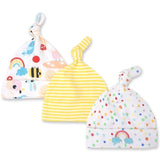 3pcs Per Lot Baby Hats 100% Cotton Printed Baby Hats & Caps For 0-6 Months Newborn Baby Accessories Dropshipping KF268
