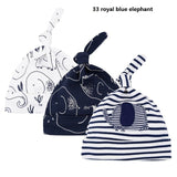 3pcs Per Lot Baby Hats 100% Cotton Printed Baby Hats & Caps For 0-6 Months Newborn Baby Accessories Dropshipping KF268