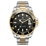 Brand Luxury Men Watches Automatic Black Watch Men Stainless Steel Waterproof Business Sport Mechanical Wristwatch Sub Mariner