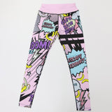 Women Print Cartoon banana Boom Running Yoga Suits Sportswear High Waist Fitness Pants harajuku sports Set Gym workout clothes