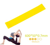 Rubber Bands Fitness Sports Elastic For Set of Flossing Band Power Yoga Swing Mini Banda Pilates Bar Pulling Up Stretching Stick