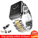 Stainless Steel Strap For Apple Watch 6 5 4 3 2 1 Band 38mm 42mm Bracelet Sport Band for iWatch series 5 4 3/2/1 40mm 44mm strap
