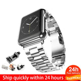 Stainless Steel Strap For Apple Watch 6 5 4 3 2 1 Band 38mm 42mm Bracelet Sport Band for iWatch series 5 4 3/2/1 40mm 44mm strap