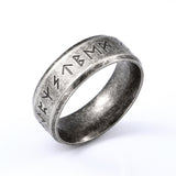 Beier 316L Stainless steel Odin Norse Viking Amulet Rune MEN Ring fashion  words RETRO Rings Jewelry  LR-R133