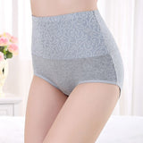 Pure Cotton High waist Women's Panties  Plus size Briefs Underwear Ladies Autumn Winter Panty Sexy Lingerie  Female Underpants