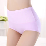 Pure Cotton High waist Women's Panties  Plus size Briefs Underwear Ladies Autumn Winter Panty Sexy Lingerie  Female Underpants