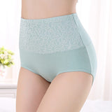 Pure Cotton High waist Women's Panties  Plus size Briefs Underwear Ladies Autumn Winter Panty Sexy Lingerie  Female Underpants