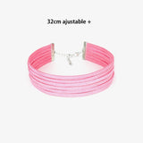 Sexy Trendy Vintage Charm Round Gothic Collar Necklaces Jewelry Gift Gothic Leather Heart Harajuku Women Punk Choker Necklace