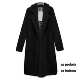 2020 Autumn Long Winter Coat Woman Faux Fur Coat Women Warm Ladies Fur Teddy Jacket Female Plush Teddy Coat Plus Size Outwear