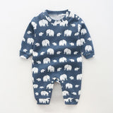 2020 Newborn Baby Spring-Autumn Cotton Clothing Orangemom Baby Christmas Gift Romper Boys Animal Costumes Boutique Pajama Roupa