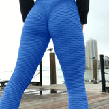 CHRLEISURE Sport Leggings Women Fitness High Waist Yoga Pants Leggings Fitness Feminina Solid Yoga Clothing For Workout Running
