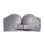 Sexy Invisible Bras Women Push Up Strapless Bra Lingerie Backless Brassiere Seamless Bralette Underwear for Wedding Dress #F