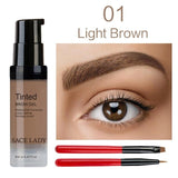 SACE LADY Waterproof Eyebrow Gel Makeup Eye Brow Wax Lasting 48 Hours Tint Cream Make Up Smooth Paint Pomade Cosmetic Wholesale