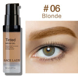 SACE LADY Waterproof Eyebrow Gel Makeup Eye Brow Wax Lasting 48 Hours Tint Cream Make Up Smooth Paint Pomade Cosmetic Wholesale