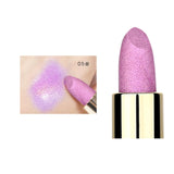 Multicolor Holographic Mermaid Glitter Lipstick Shiny Metallic Lipsticks Waterproof Long Lasting Gold Lip Stick Makeup Cosmetic