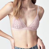Girls Lace Bralette Sexy Embroidery Floral Translucent Brassiere Women Underwear Bra without underwire Seamless Lingerie