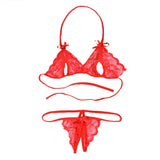 Women's Lace Sexy Lingerie Set Nightwear Underwear G-string Thong Babydoll Sleepwear Dresses