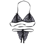 Women's Lace Sexy Lingerie Set Nightwear Underwear G-string Thong Babydoll Sleepwear Dresses