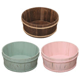 Baby Photography Props Vintage Wooden Basin Full Moon Heart Shape Box Newborn Infants Photo Posing Shooting Accessories