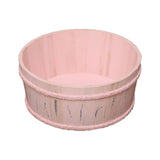 Baby Photography Props Vintage Wooden Basin Full Moon Heart Shape Box Newborn Infants Photo Posing Shooting Accessories