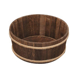Baby Photography Props Vintage Wooden Basin Full Moon Heart Shape Box Newborn Infants Photo Posing Shooting Accessories