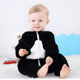 2020 Winter Baby Romper Lovely Newborn Baby Clothes Baby Girl And Boy Jumpsuits Animal Overalls For Kid Long Sleeve Bodysuit Set