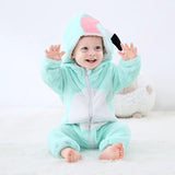 2020 Winter Baby Romper Lovely Newborn Baby Clothes Baby Girl And Boy Jumpsuits Animal Overalls For Kid Long Sleeve Bodysuit Set