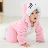 2020 Winter Baby Romper Lovely Newborn Baby Clothes Baby Girl And Boy Jumpsuits Animal Overalls For Kid Long Sleeve Bodysuit Set