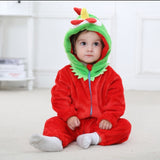 2020 Winter Baby Romper Lovely Newborn Baby Clothes Baby Girl And Boy Jumpsuits Animal Overalls For Kid Long Sleeve Bodysuit Set