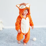 2020 Winter Baby Romper Lovely Newborn Baby Clothes Baby Girl And Boy Jumpsuits Animal Overalls For Kid Long Sleeve Bodysuit Set