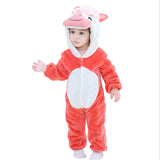 2020 Winter Baby Romper Lovely Newborn Baby Clothes Baby Girl And Boy Jumpsuits Animal Overalls For Kid Long Sleeve Bodysuit Set