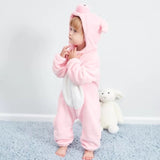 2020 Winter Baby Romper Lovely Newborn Baby Clothes Baby Girl And Boy Jumpsuits Animal Overalls For Kid Long Sleeve Bodysuit Set