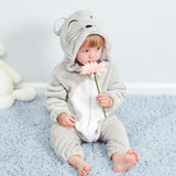 2020 Winter Baby Romper Lovely Newborn Baby Clothes Baby Girl And Boy Jumpsuits Animal Overalls For Kid Long Sleeve Bodysuit Set
