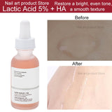 Ordinary Face Serum 10-Minute Exfoliating Face  AHA 30%+ BHA 2% Peeling Solution 30ml Blemishes Remove Acne Scars Whitening
